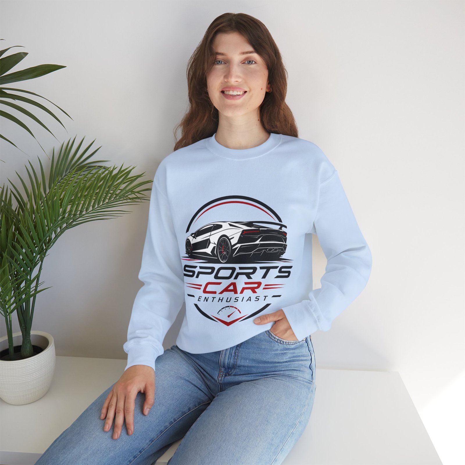 Sports Car Enthusiast Crewneck Sweatshirt - Image 21