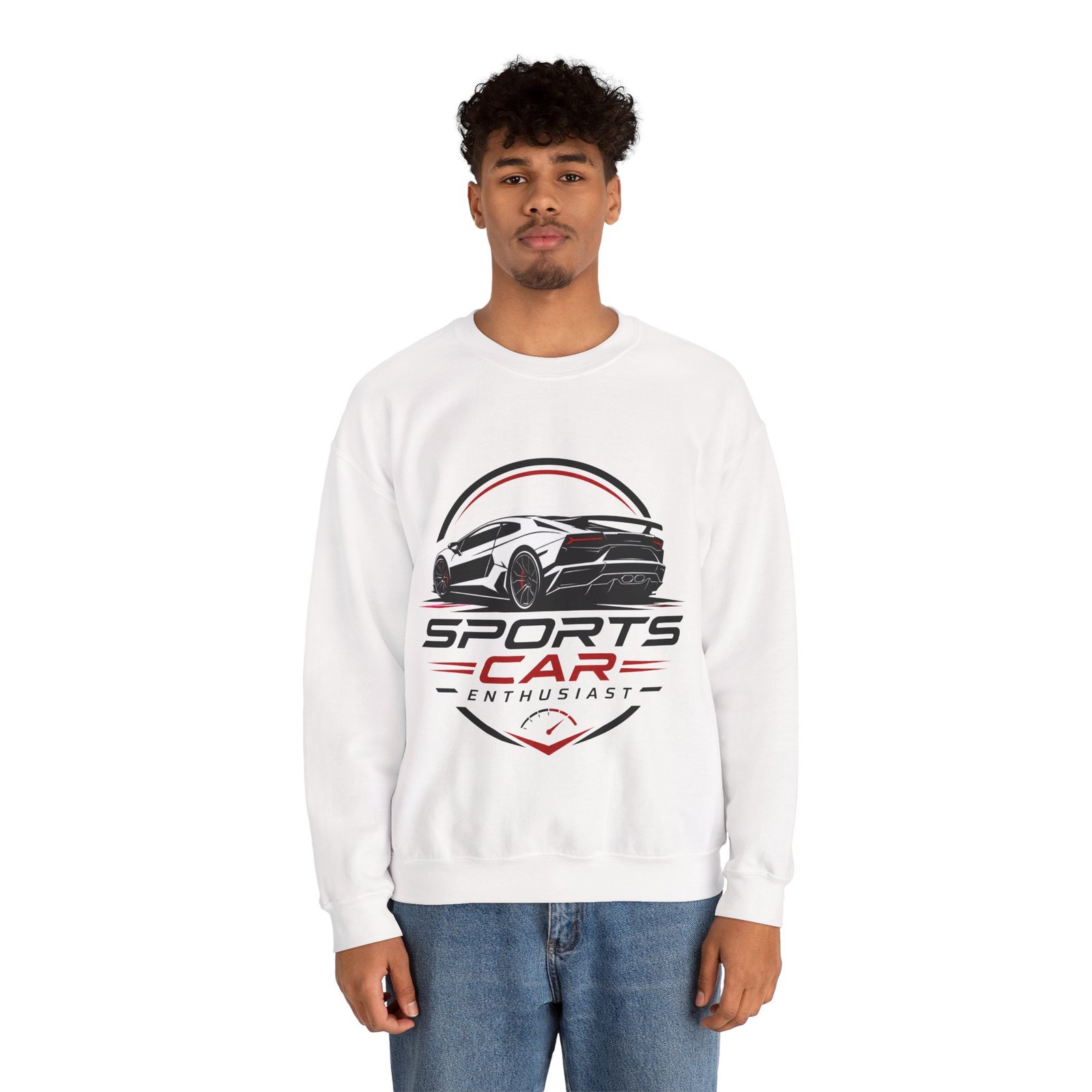 Sports Car Enthusiast Crewneck Sweatshirt - Image 6