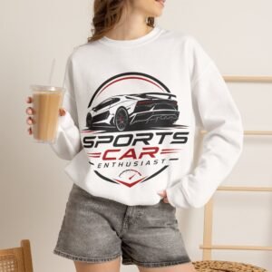 Sports Car Enthusiast Crewneck Sweatshirt