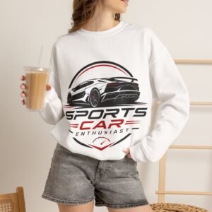 Sports Car Enthusiast Crewneck Sweatshirt