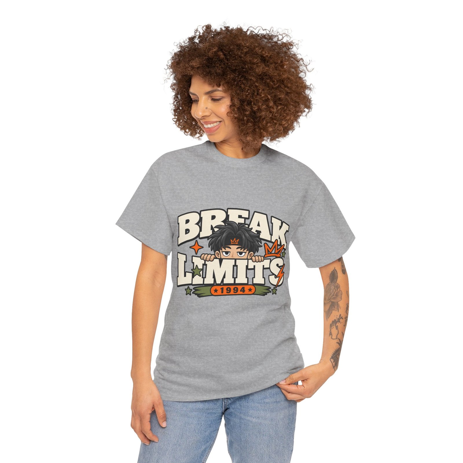 Break Limits Graphic Tee — Bold Streetwear Unisex T‑Shirt - Image 10