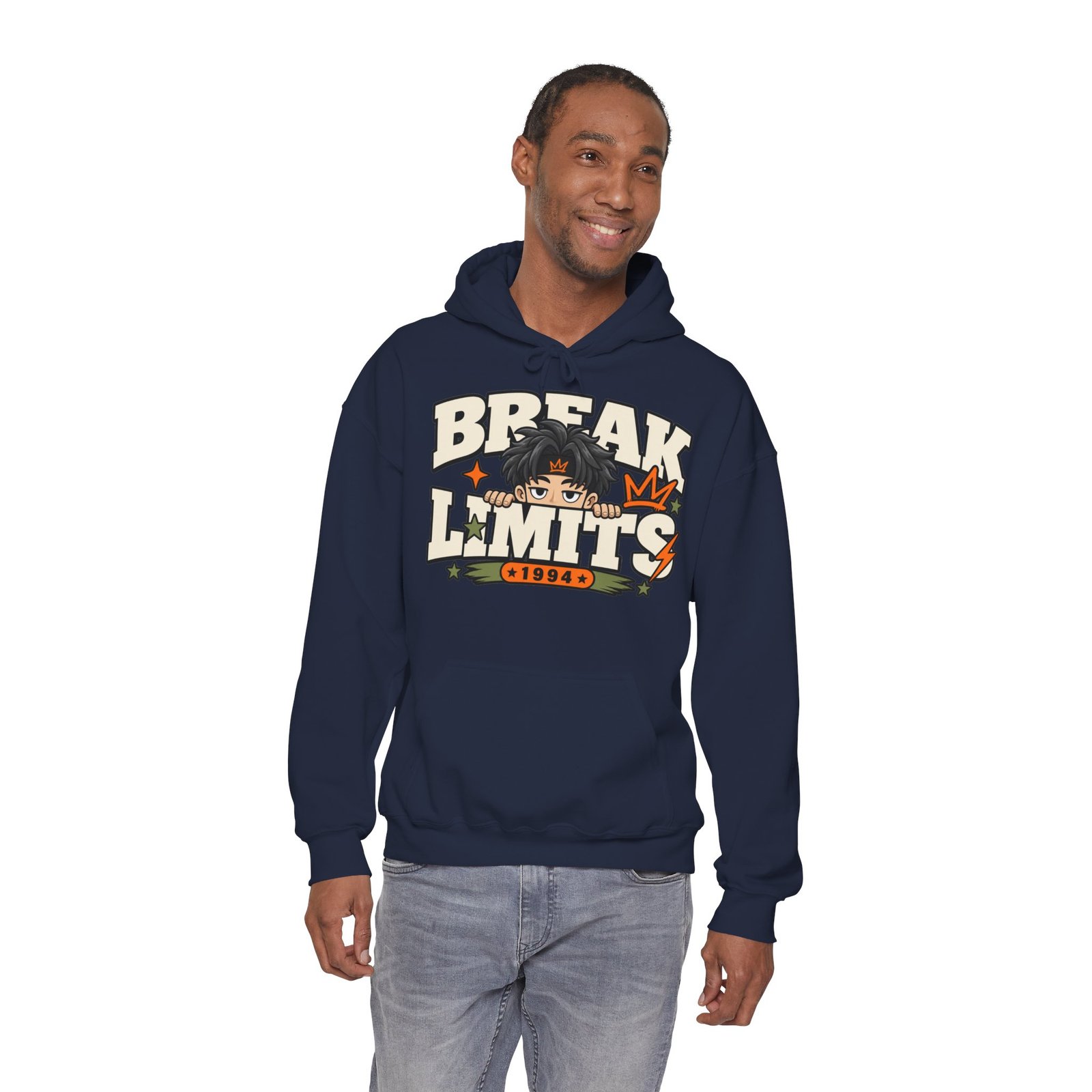 Break Limits Hoodie — Motivational Anime Graphic Sweatshirt - Image 21