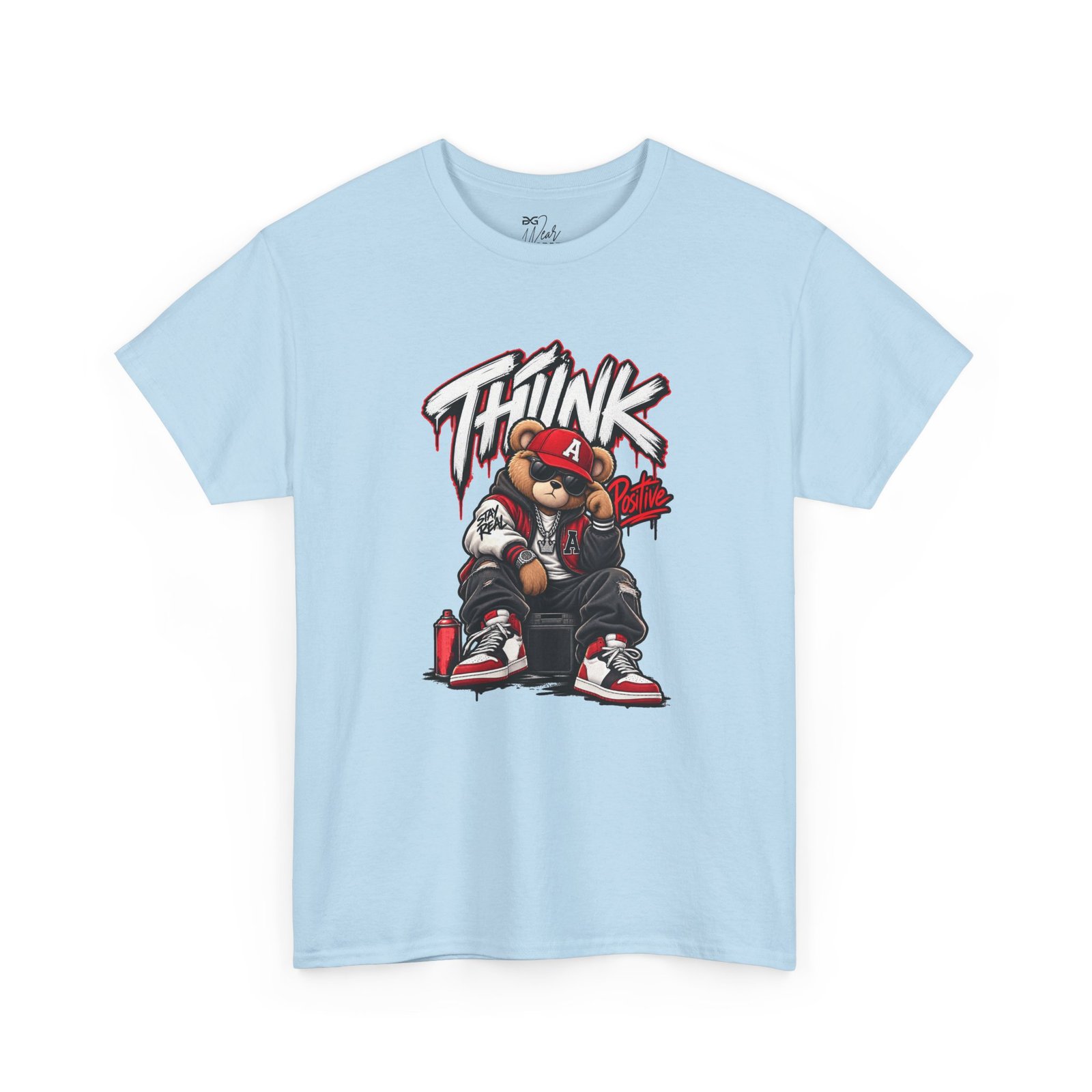 Think Bear Streetwear T‑Shirt — Urban Graphic Tee with 'Think' Bear Design - Image 22