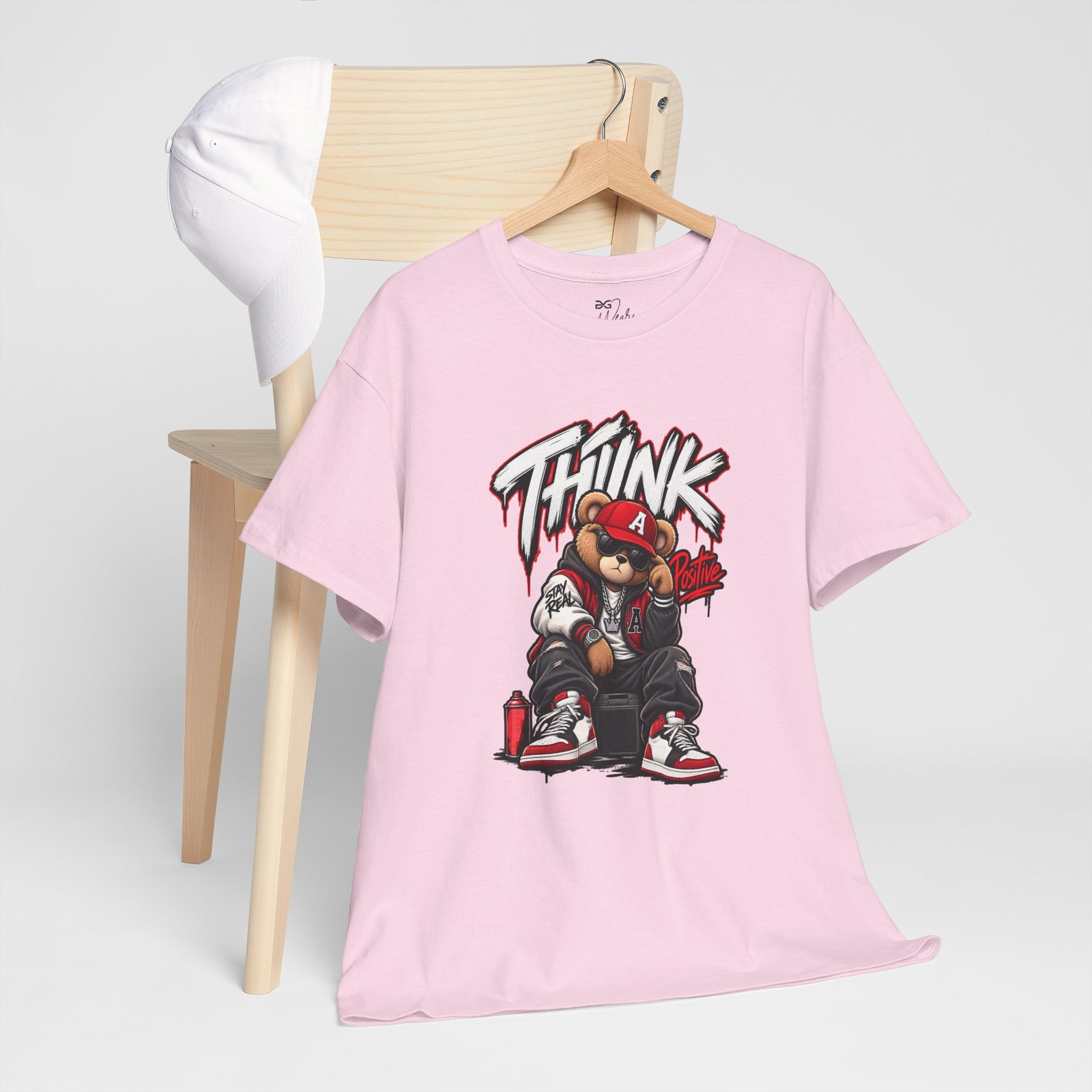 Think Bear Streetwear T‑Shirt — Urban Graphic Tee with 'Think' Bear Design - Image 31